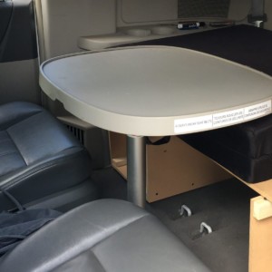 The table that came with the van